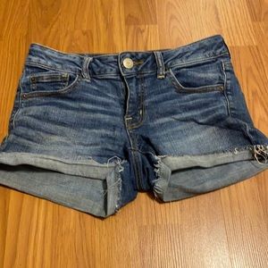american eagle jean shorts
